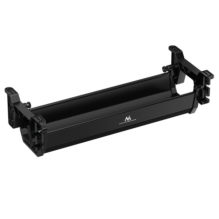 Organisateur de câbles/rallonges Maclean sous le bureau, charge max. 5kg, noir, MC-106 B