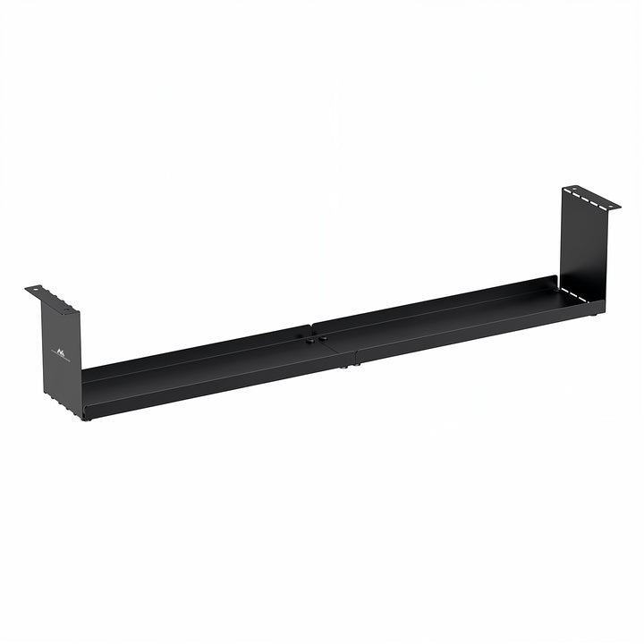 Range-câbles compact Maclean sous le bureau, charge max. 5kg, noir, MC-107 B