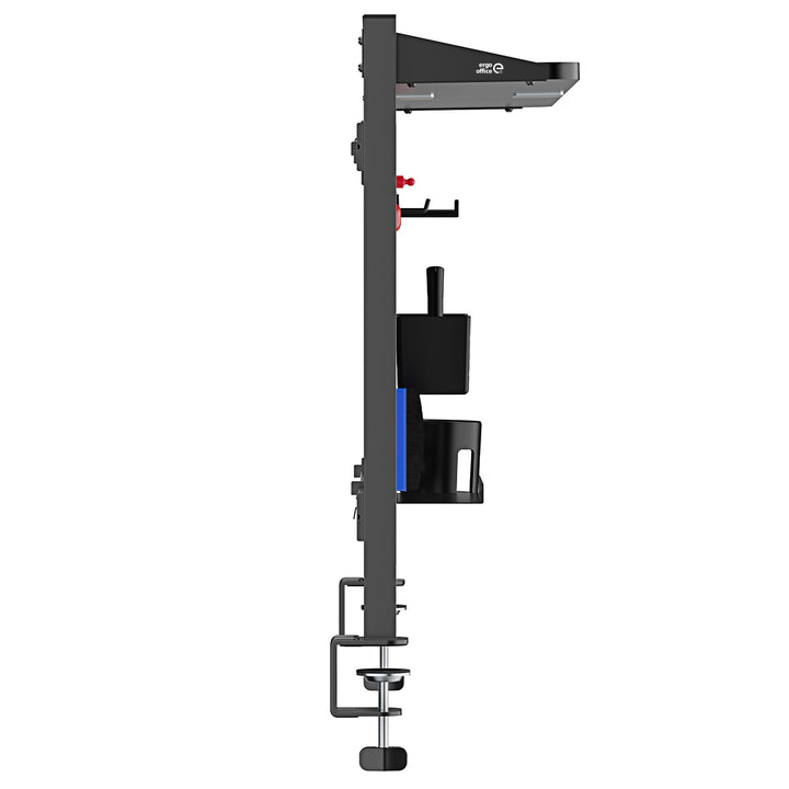 Séparateur de bureau / organisateur Ergo Office, charge max. 10kg, tableau blanc, largeur 1116mm, noir, ER-301 B