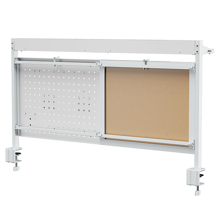 Séparateur de bureau / organisateur Ergo Office, charge max. 10kg, tableau blanc, largeur 1116mm, blanc, ER-301 W