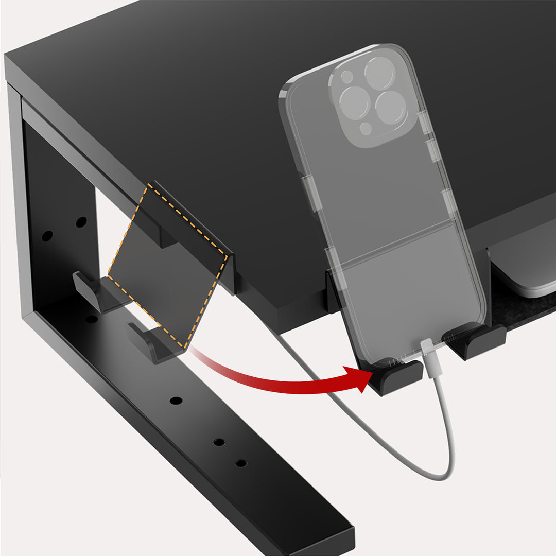 Support pour ordinateur portable / écran Ergo Office, charge max. 20kg, pour diag. 13-32", noir, ER-303 B