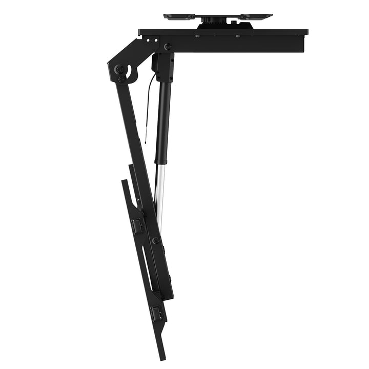 Support électrique pour TV Maclean, plafond, support Tuya, max. VESA 800x400, réglable +90°~-90°, pour TV 43-86", max. 45kg, MC-109 T
