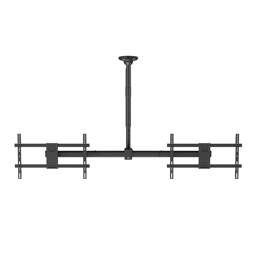 Support plafond Maclean pour deux téléviseurs, charge max. 2x40kg, 34-60", max VESA 600x400, MC-111 B