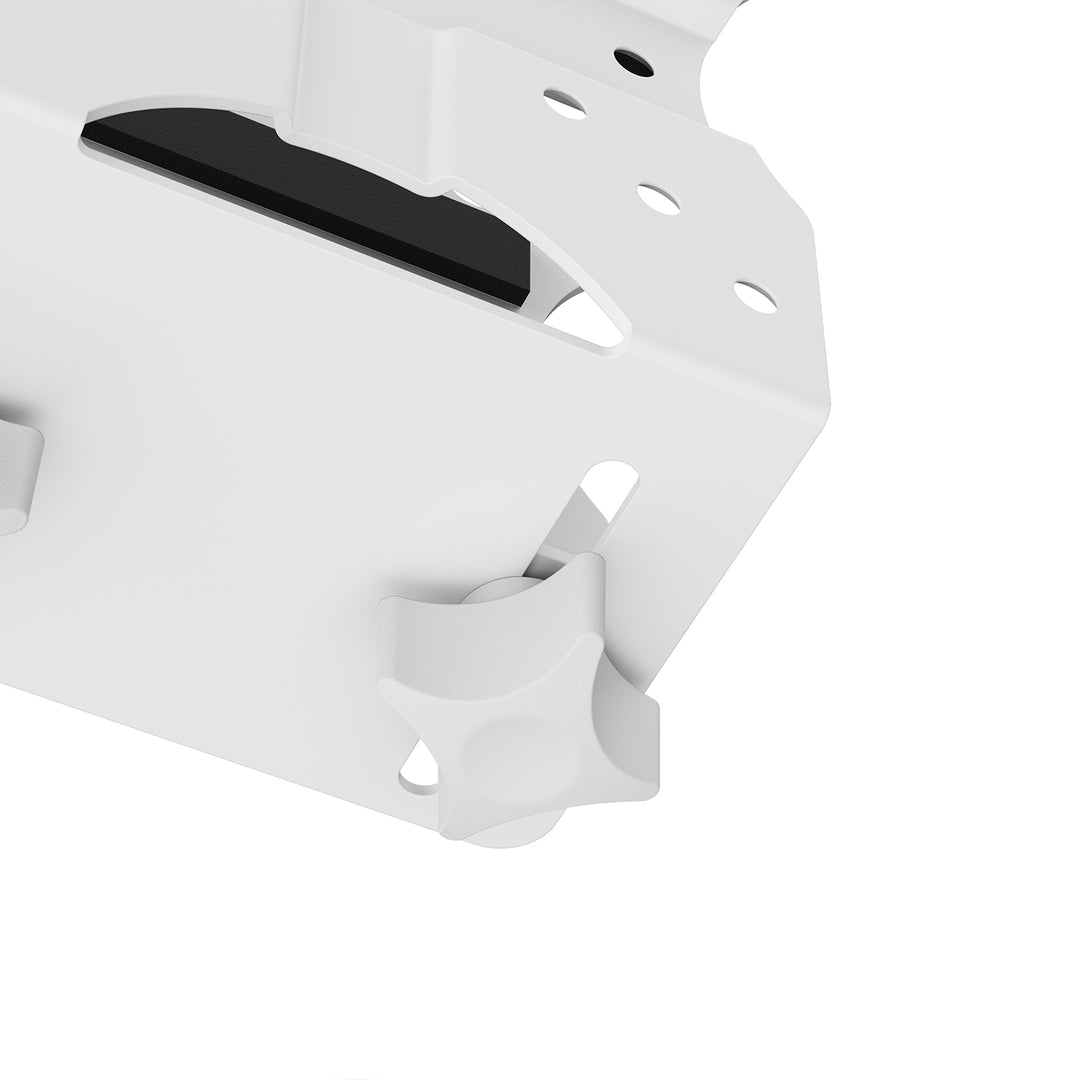 Support mini ordinateur Maclean, portée 17-70mm, compatible VESA, charge max. 5kg, blanc, MC-115 W