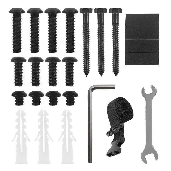 Support Maclean pour UC, portée 122-212mm, charge max. 10kg, noir, MC-116 B