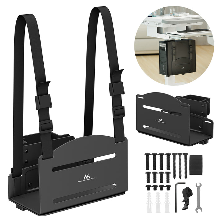 Support Maclean pour UC, portée 122-212mm, charge max. 10kg, noir, MC-116 B