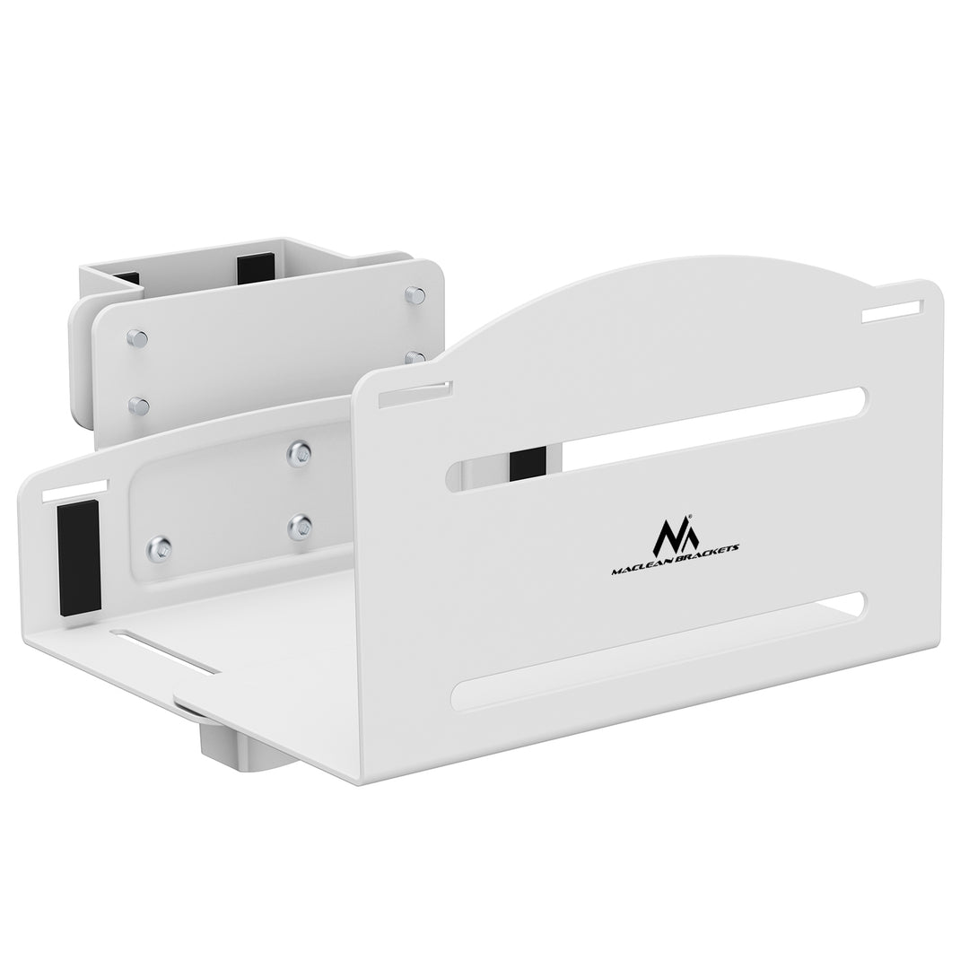 Support Maclean pour UC, portée 122-212mm, charge max. 10kg, blanc, MC-116 W