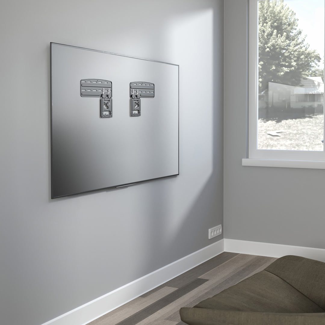 Support TV Maclean, compatible avec les téléviseurs Samsung QLED, 43"-85", max. 60kg, MC-806 N