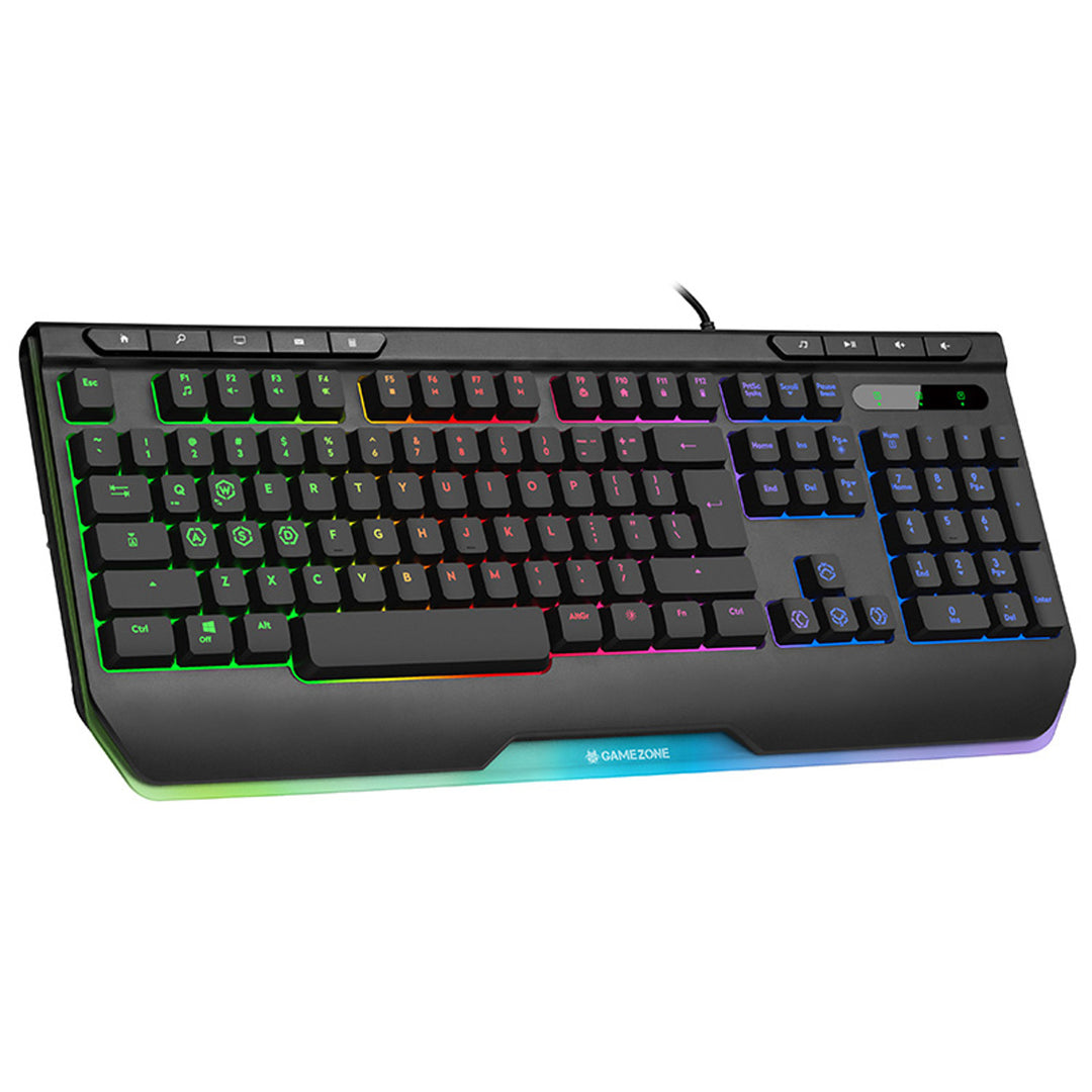 Clavier de jeu Tracer, rétro-éclairage RGB, USB, GAMEZONE RAY X USB