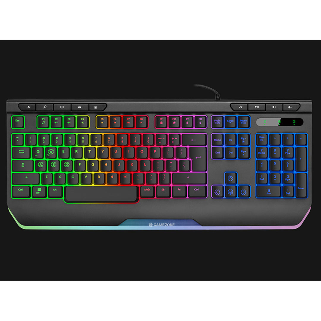 Clavier de jeu Tracer, rétro-éclairage RGB, USB, GAMEZONE RAY X USB