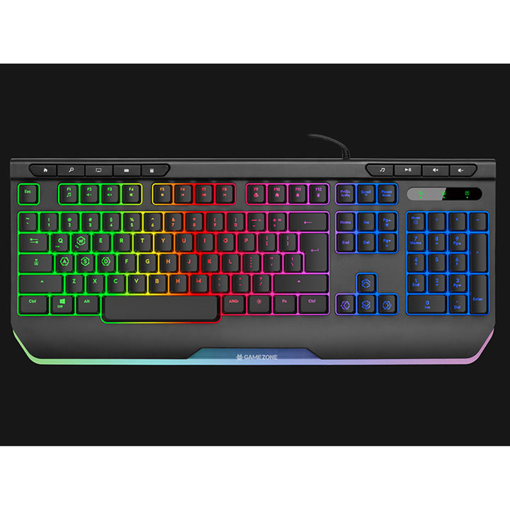 Tracer Gaming Toetsenbord, RGB Achtergrondverlichting, USB, GAMEZONE RAY X USB