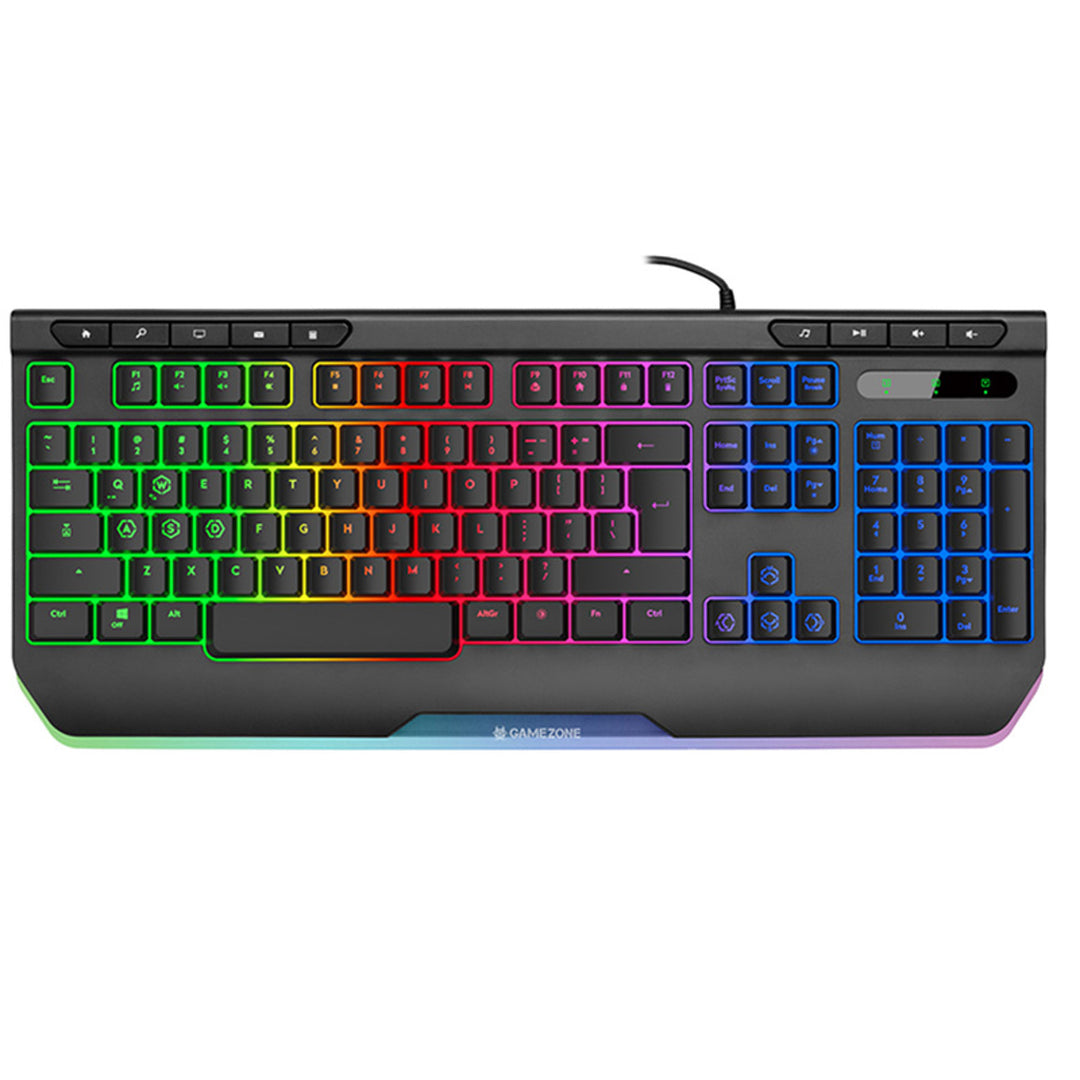 Clavier de jeu Tracer, rétro-éclairage RGB, USB, GAMEZONE RAY X USB