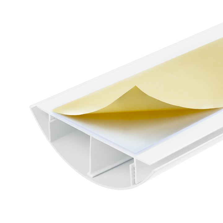 Cache-câbles en aluminium Maclean, 62x20x750mm, blanc, MC-814 W