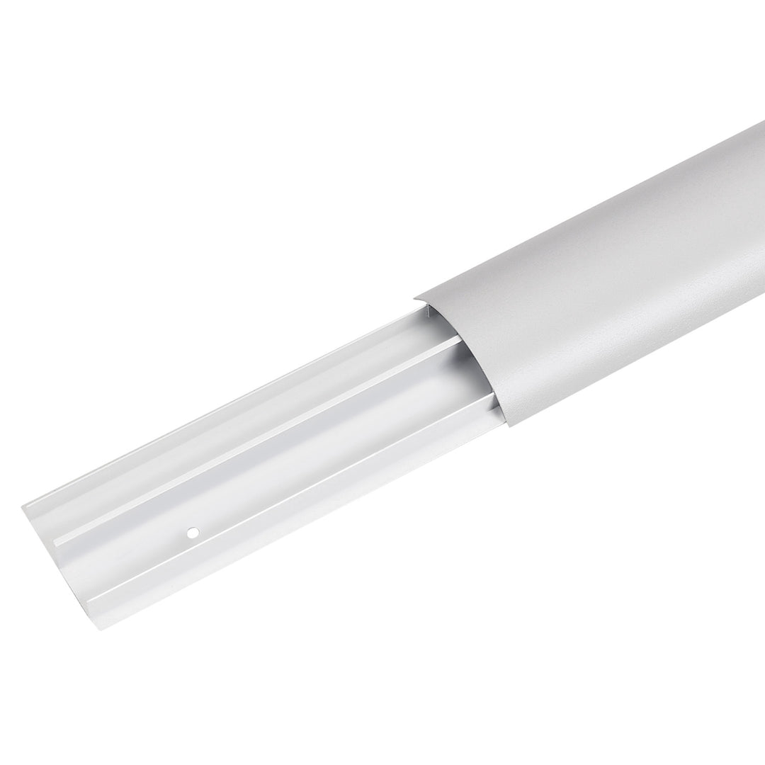 Bande de recouvrement de câble en aluminium Maclean, 62x20x750mm, argent, MC-814 S