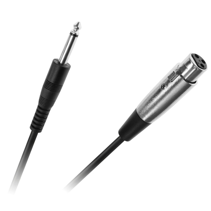 Microphone dynamique Rebel DM-604 + étui, câble XLR - Jack 6,3 mm