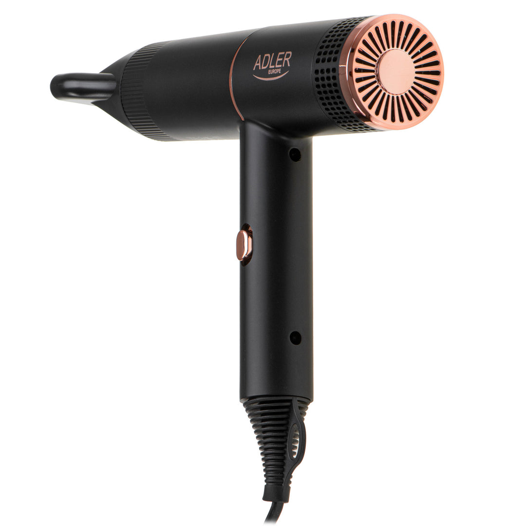 Adler AD 2278 Sèche-cheveux ionisation 2 niveaux de soufflage noir