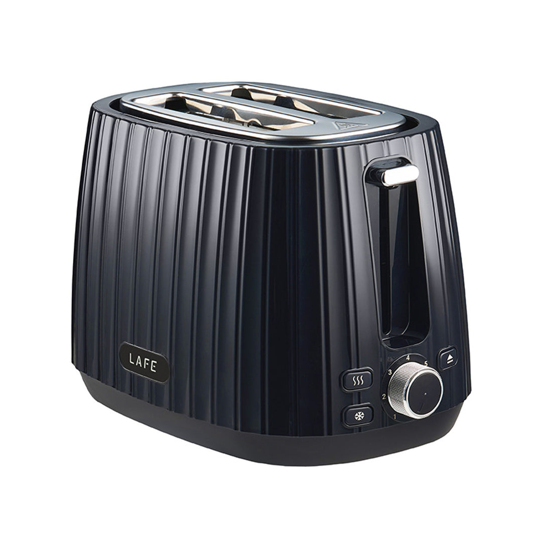 Lafe Toaster, 7-Stage Toasting Control, 1080W Max, Zwart, Modern