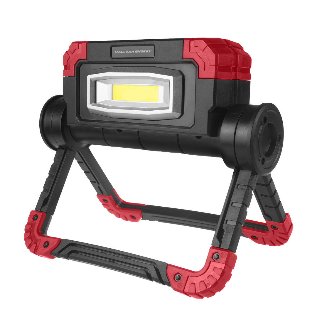 Lampe de travail Maclean LED COB, 300 lm, 3 modes d'éclairage, alimentation 4xAA, température de couleur 6500K, MCE439 2pcs