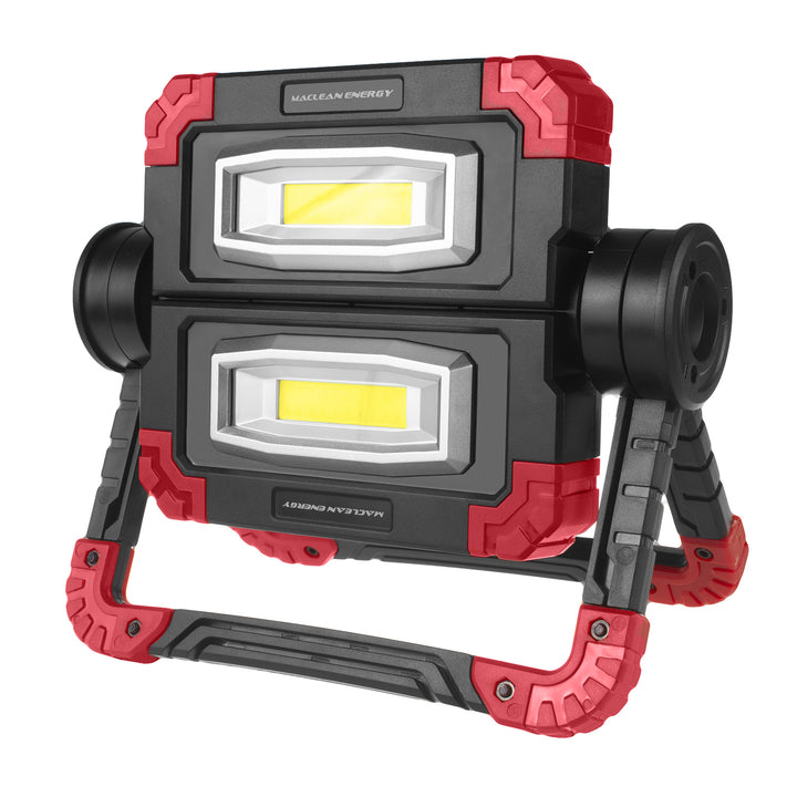 Lampe de travail Maclean LED COB, 300 lm, 3 modes d'éclairage, alimentation 4xAA, température de couleur 6500K, MCE439 2pcs