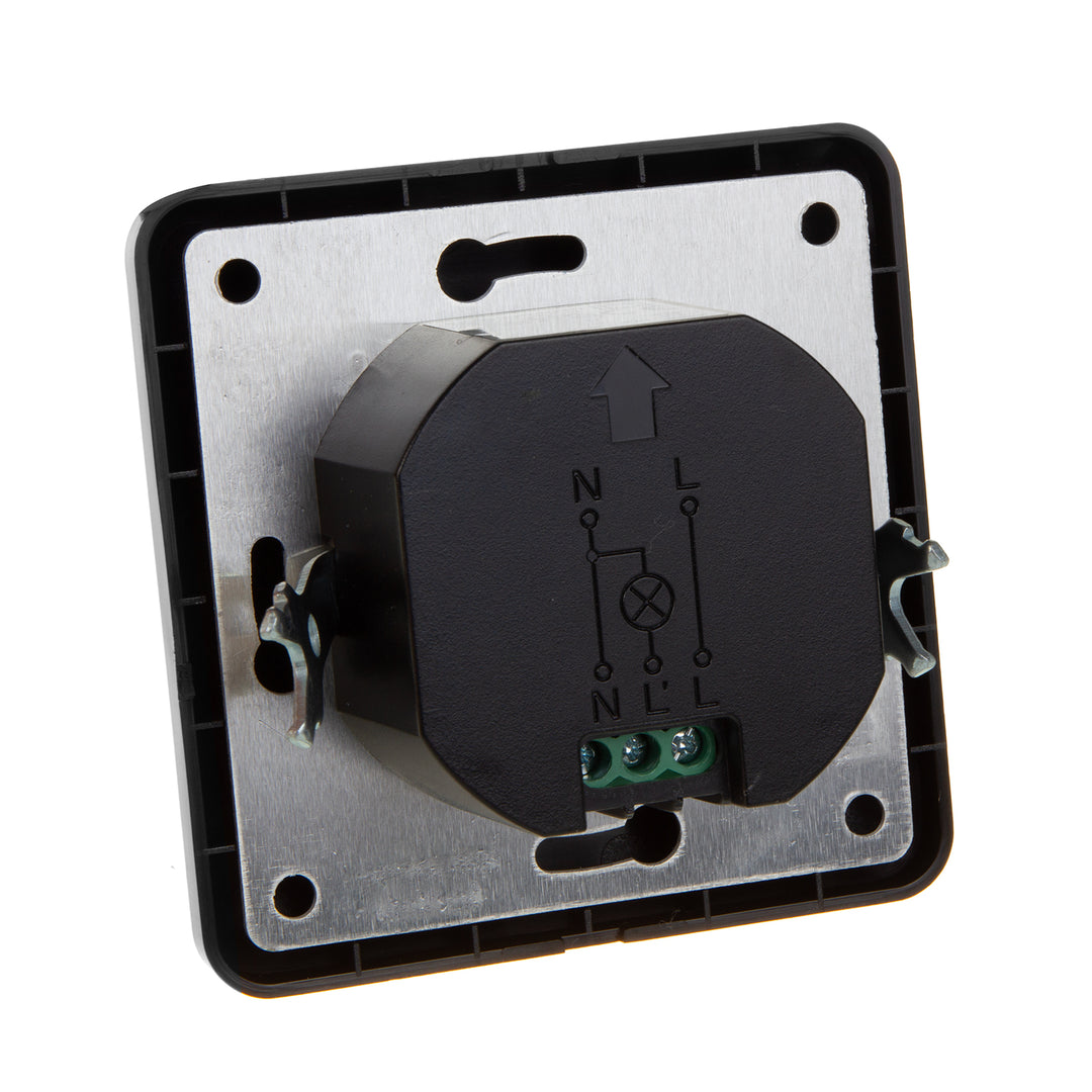 Maclean PIR-sensor met kort bereik, bereik van 5-6 cm, inbouwbehuizing, maximale belasting 1200W, MCE313 B, 4 stuks