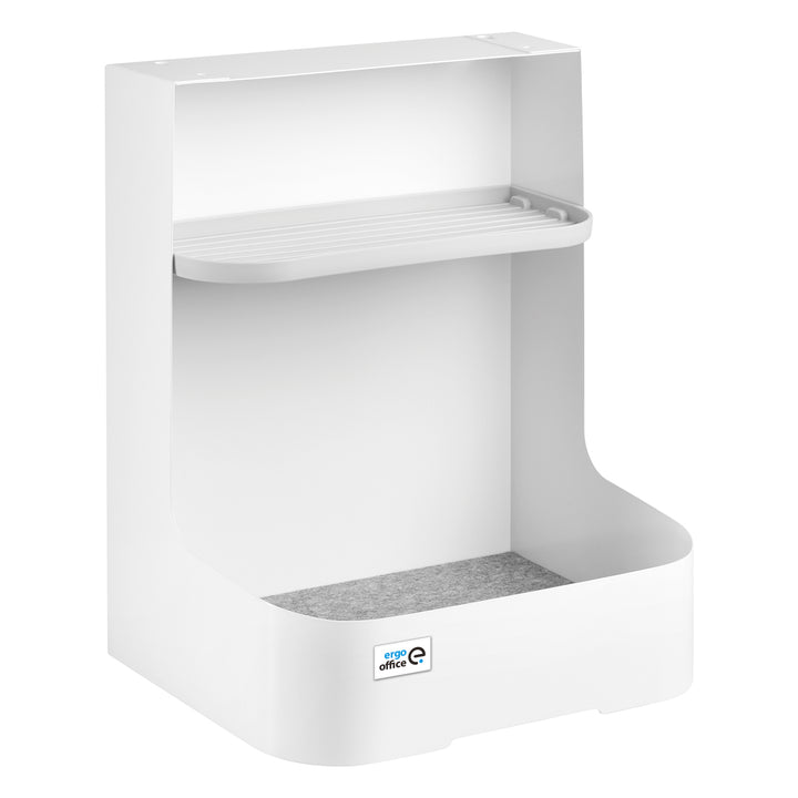 Organisateur de bureau avec tiroir Ergo Office, blanc, max. 10kg, ER-440 + Organisateur de bureau pour ustensiles ER-442