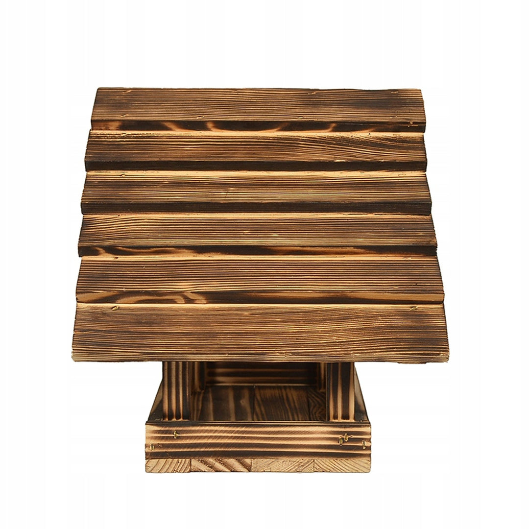 Mangeoire en bois pour le jardin XXL 30x25 cm