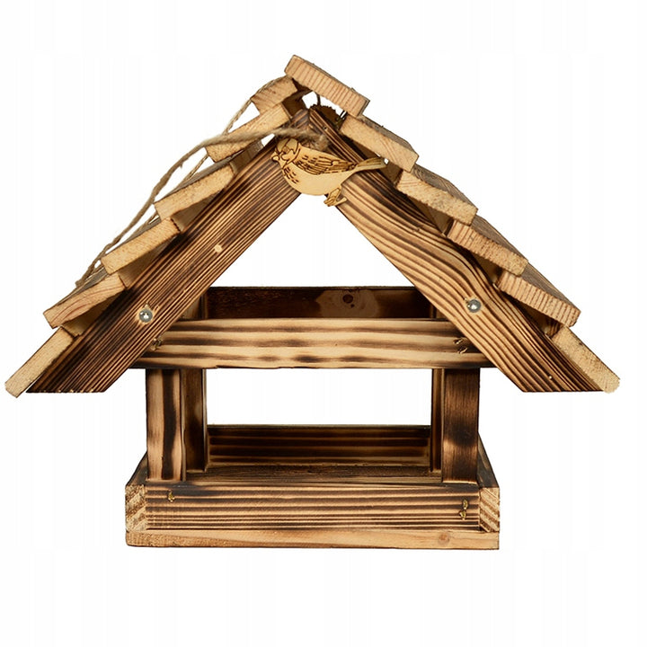 Mangeoire en bois pour le jardin XXL 30x25 cm