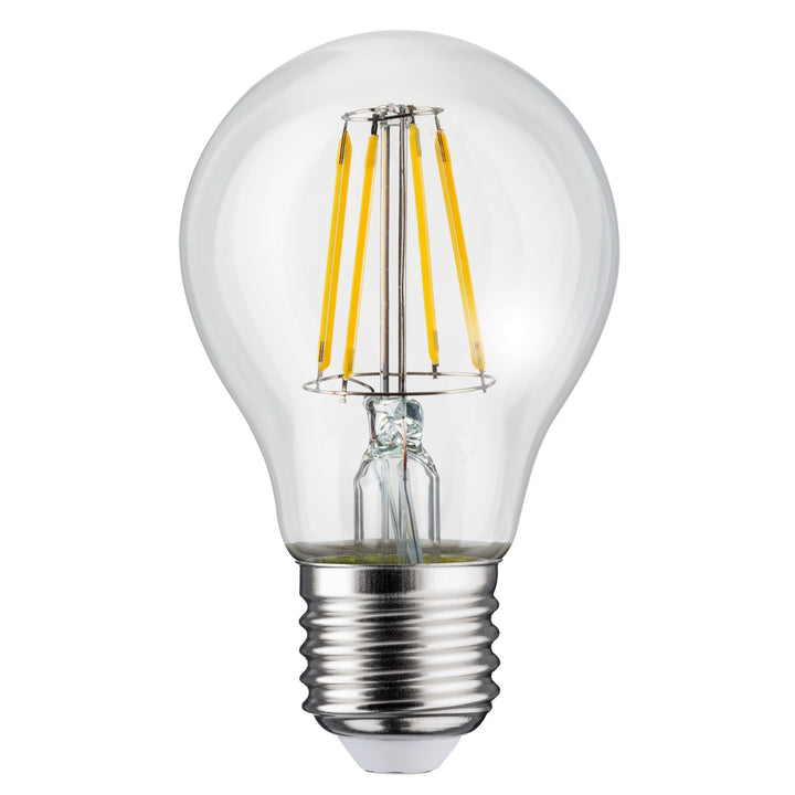 Maclean, LED Filament Lamp E27, 4W, 230V, WW Warm Wit 3000K, 470lm, Retro Edison Decoratief A60, MCE266