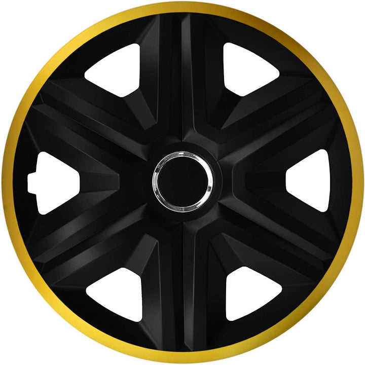 16'' NRM Fast Lux enjoliveur universel noir/doré 1 pc