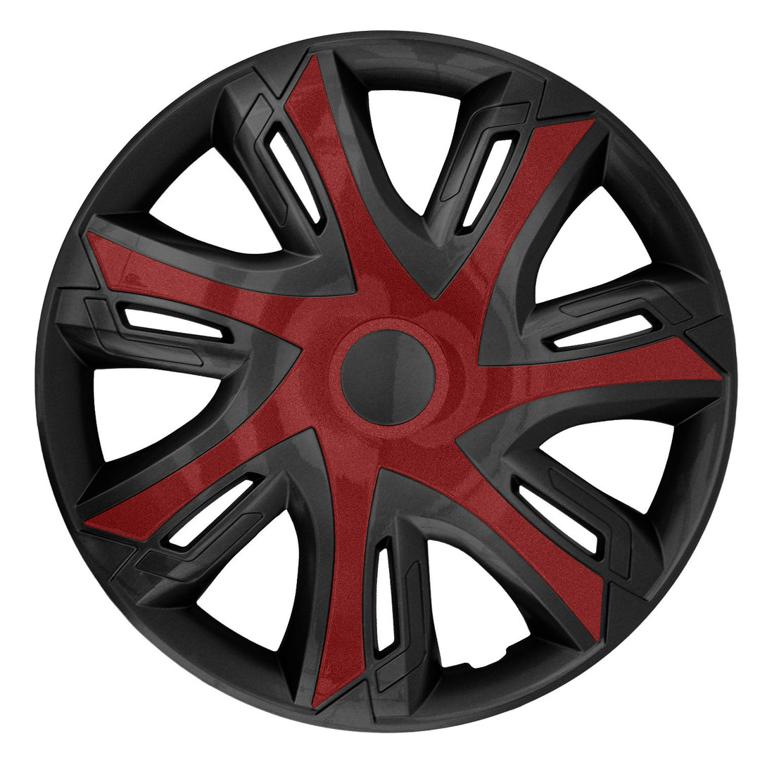 NRM N-Power enjoliveur universel bicolore noir et bordeaux 14'' 1 pc.