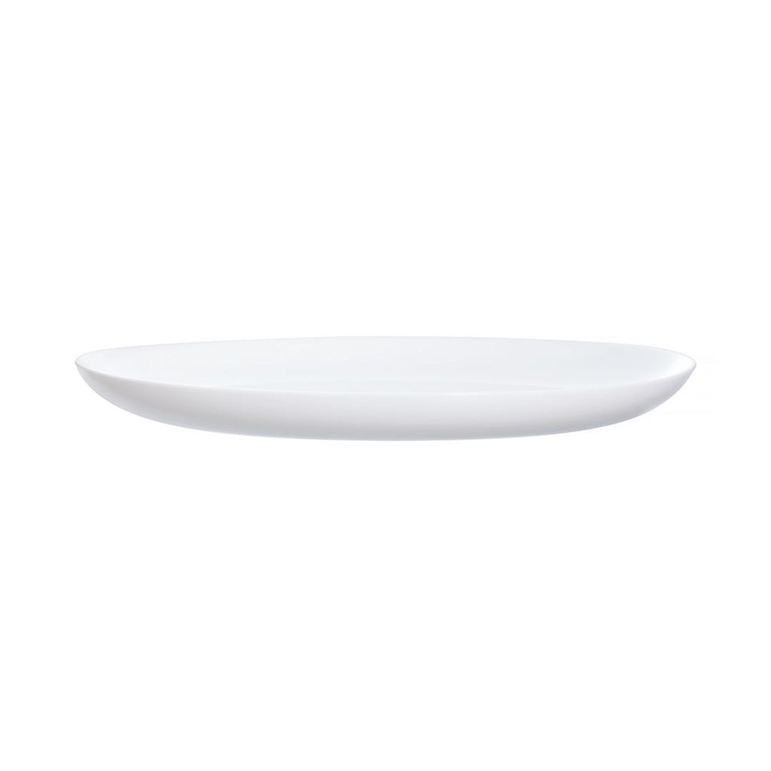 Luminarc dessertbord, rond, gehard glas, 19 cm, wit, Diwali White