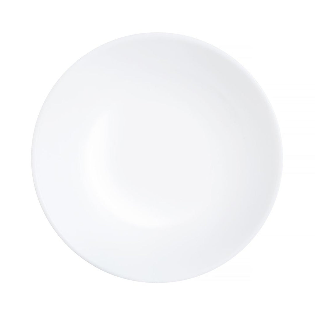 Luminarc dessertbord, rond, gehard glas, 19 cm, wit, Diwali White