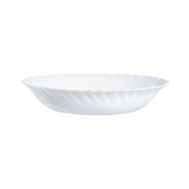 Luminarc saladekom, gehard glas, 18 cm, wit, Feston