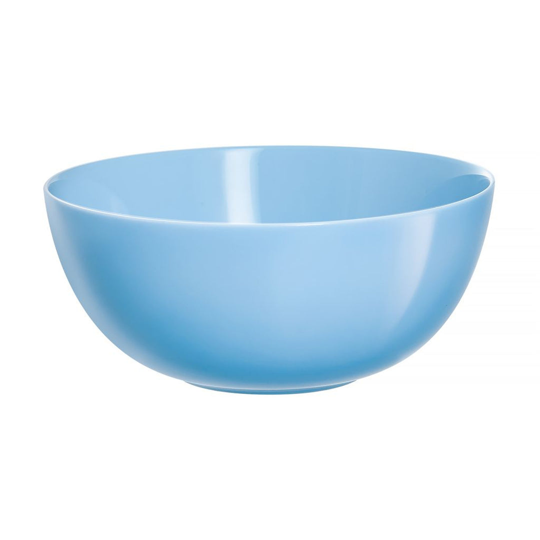 Luminarc Diwali Light Blue Gehard glazen saladekom 21 cm blauw