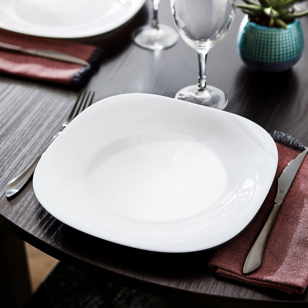 Assiette plate Luminarc, 26,5 cm, blanc, Carine Neo White