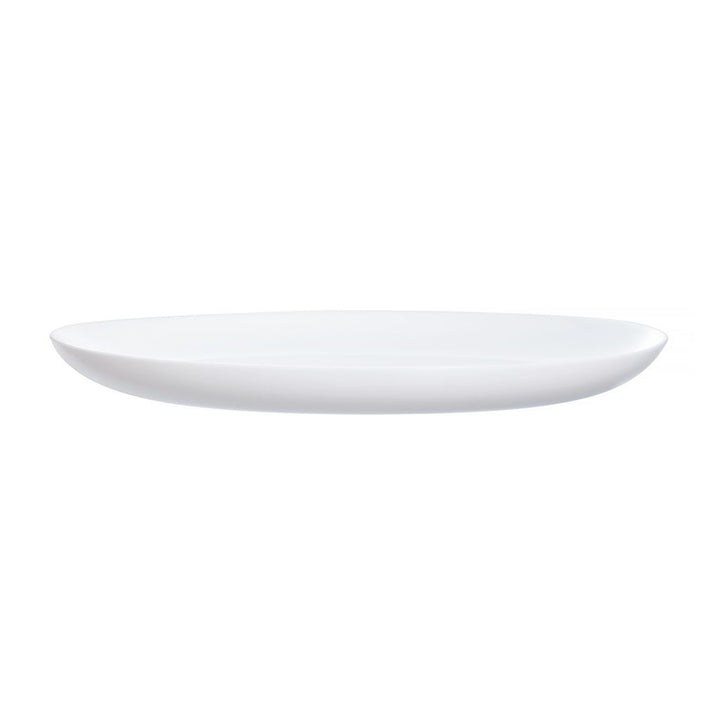 Assiette plate Luminarc, blanche, ronde, 25 cm, Diwali White