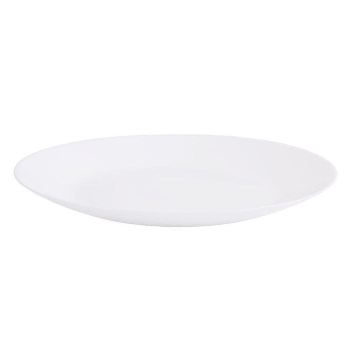 Luminarc plat bord, rond, 25 cm, wit, Arcopal Zelie