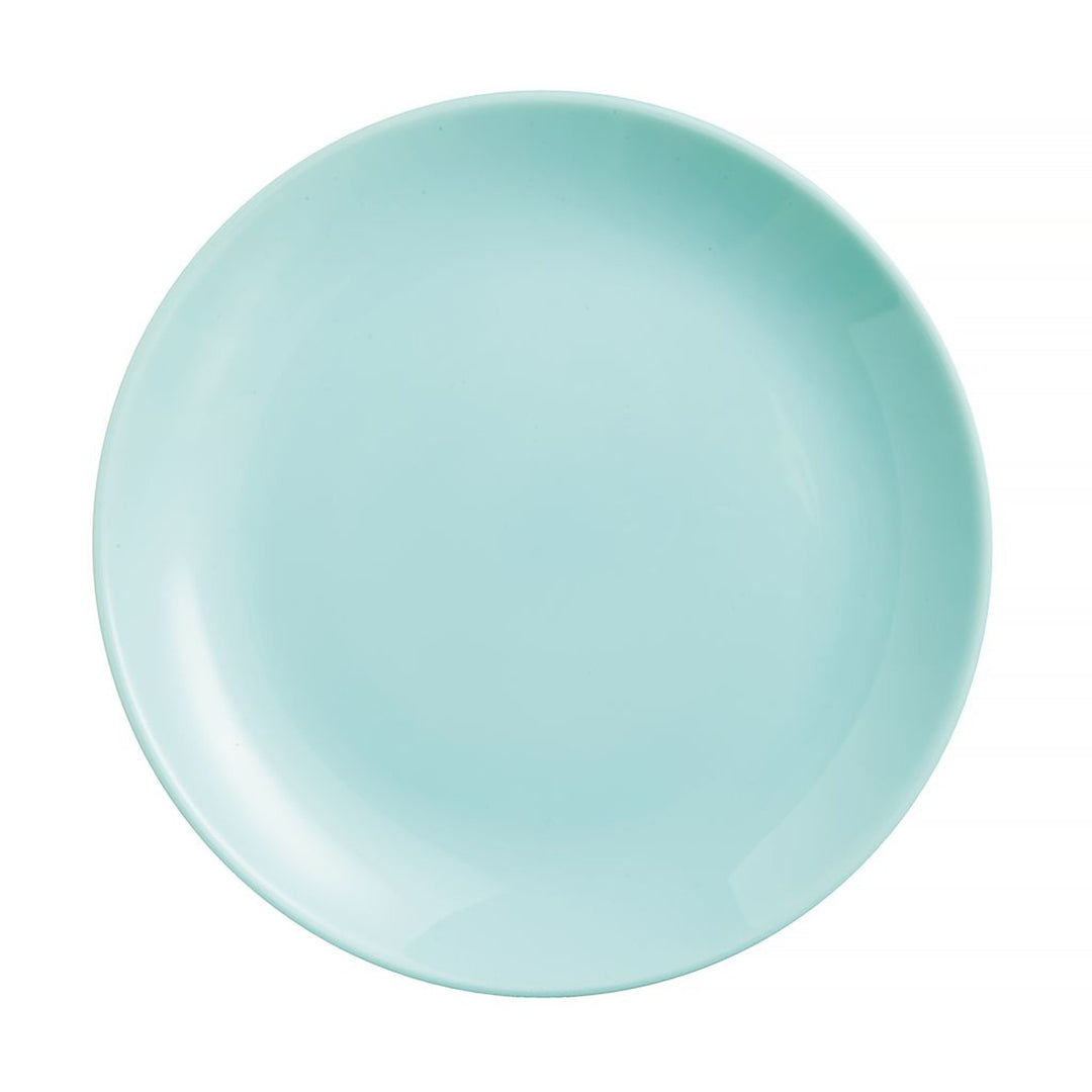 Assiette creuse Luminarc, 20 cm, verre, turquoise, Diwali Light Turquoise