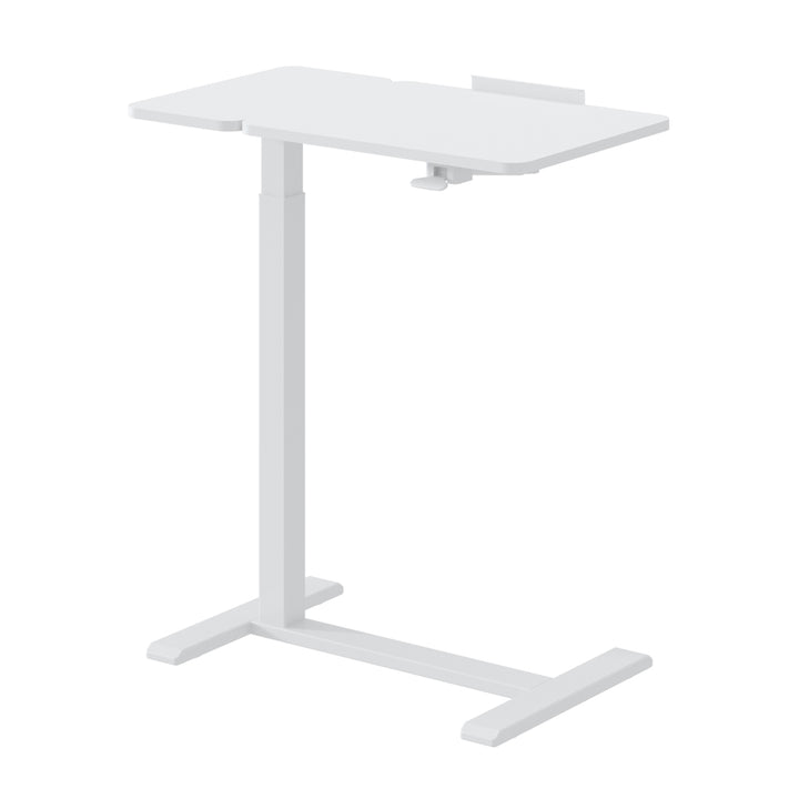 Support mobile Maclean pour bureau/ordinateur portable, blanc, hauteur réglable 76-109cm, max. 30kg , MC-120 W