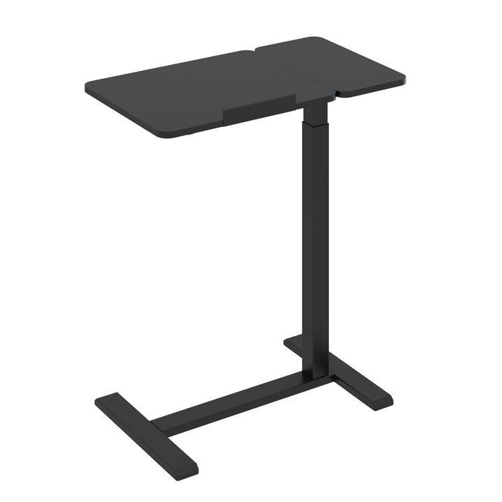 Support mobile Maclean pour bureau/ordinateur portable, noir, hauteur réglable 76-109cm, max. 30kg , MC-120 B