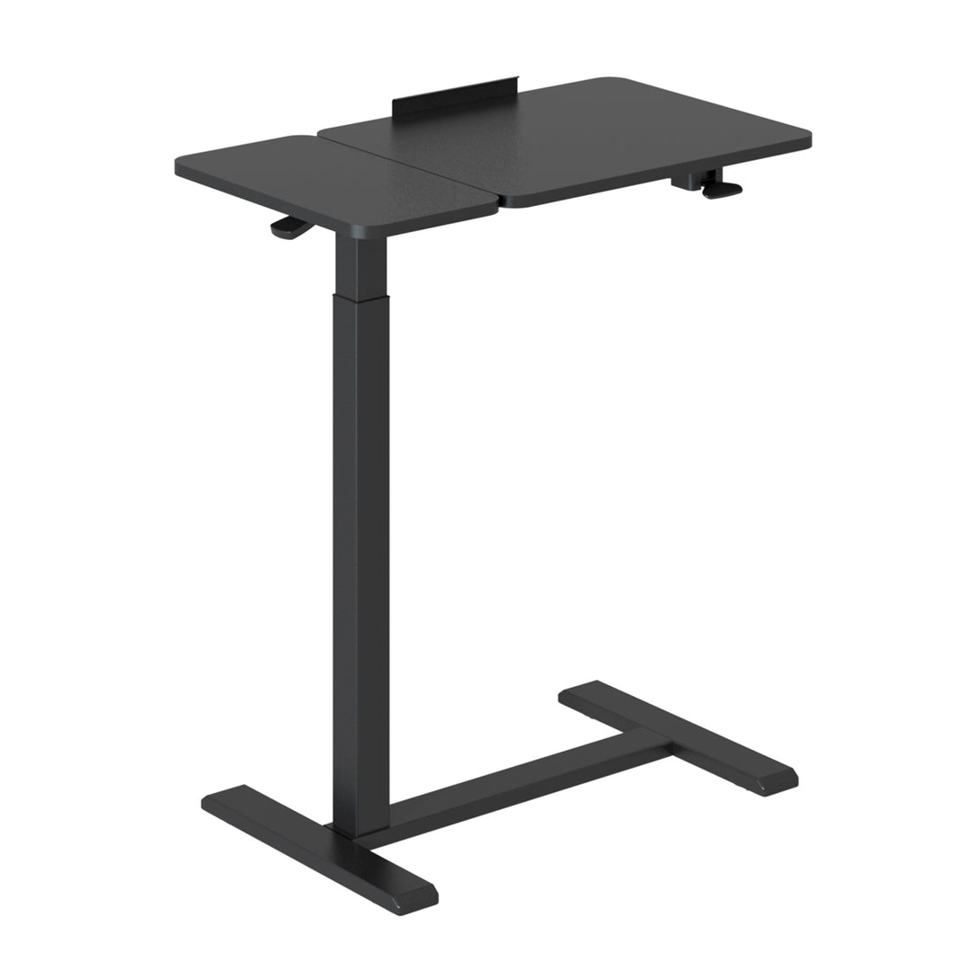 Support mobile Maclean pour bureau/ordinateur portable, noir, hauteur réglable 76-109cm, max. 30kg , MC-120 B