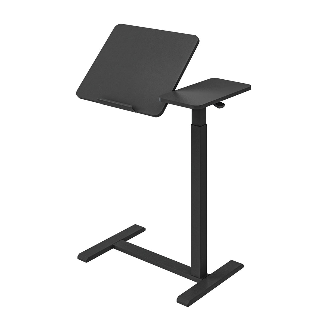 Support mobile Maclean pour bureau/ordinateur portable, noir, hauteur réglable 76-109cm, max. 30kg , MC-120 B