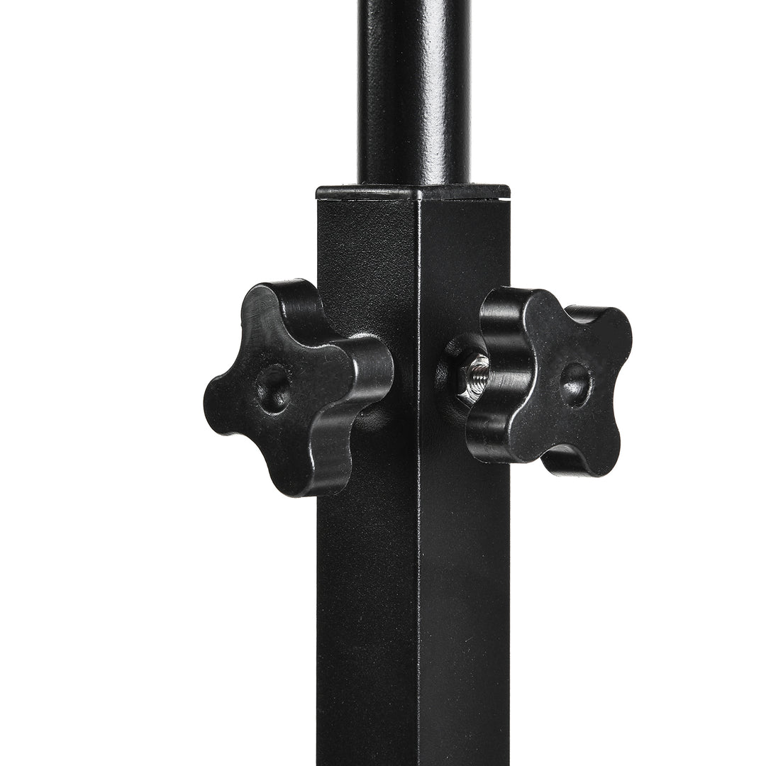 Support mobile pour bureau/ordinateur portable Maclean, noir, réglable en hauteur 59-89cm, max. 30kg , MC-121 B
