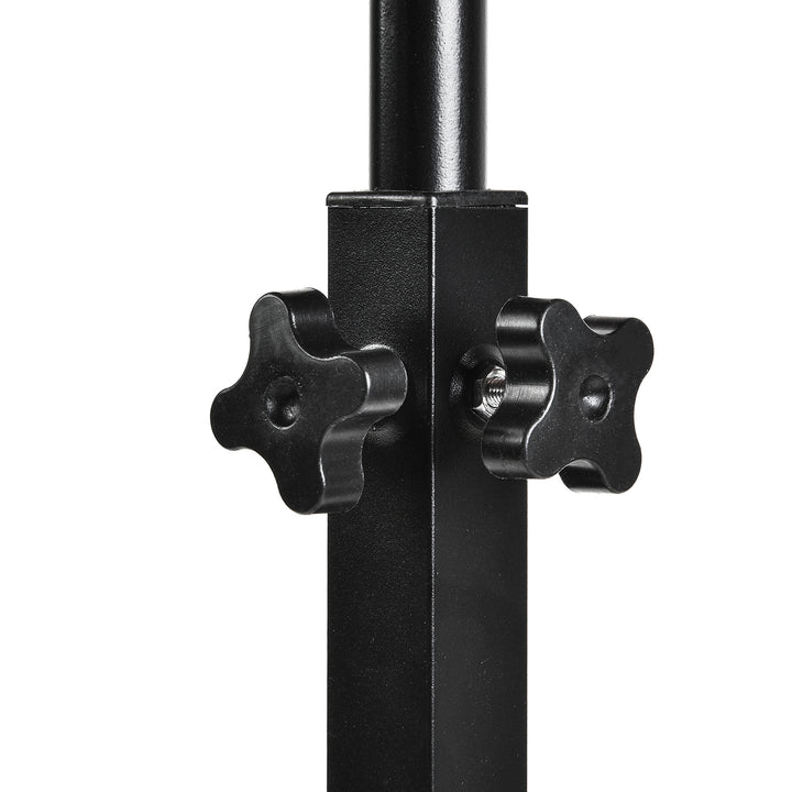 Support mobile pour bureau/ordinateur portable Maclean, noir, réglable en hauteur 59-89cm, max. 30kg , MC-121 B