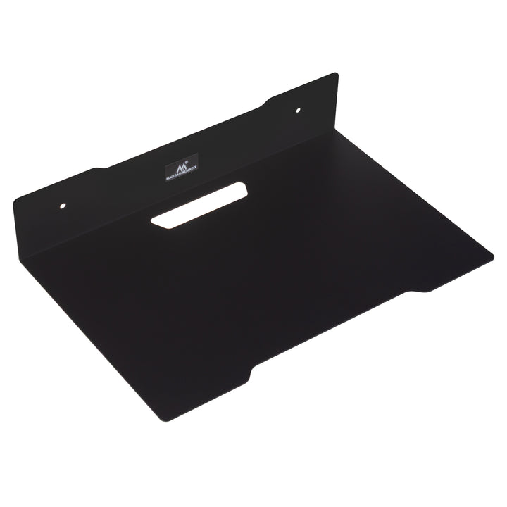 Tablette murale pour décodeur Maclean, simple, max. 5kg, acier, MC-122
