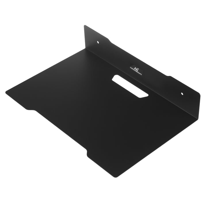 Tablette murale pour décodeur Maclean, simple, max. 5kg, acier, MC-122