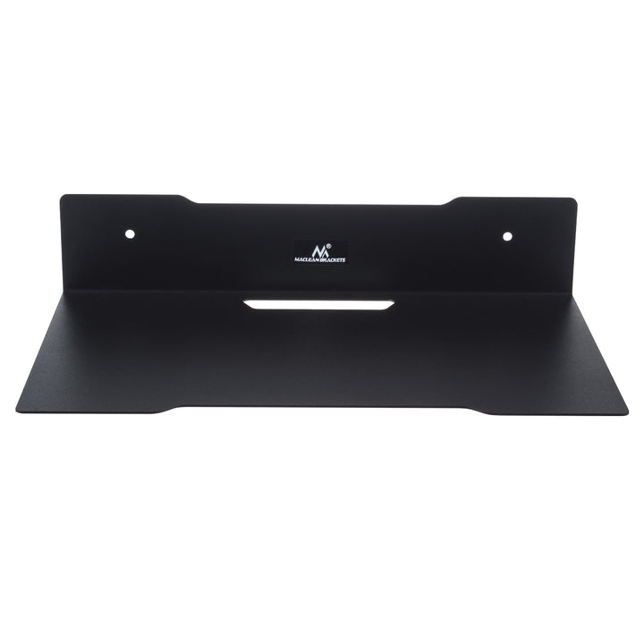 Tablette murale pour décodeur Maclean, simple, max. 5kg, acier, MC-122