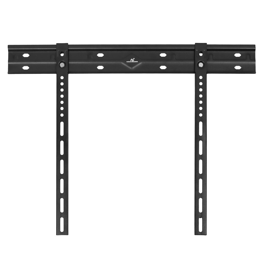 Support mural ultra plat Maclean pour TV, 40-85", max VESA 600x400, charge jusqu'à 80kg, MC-123