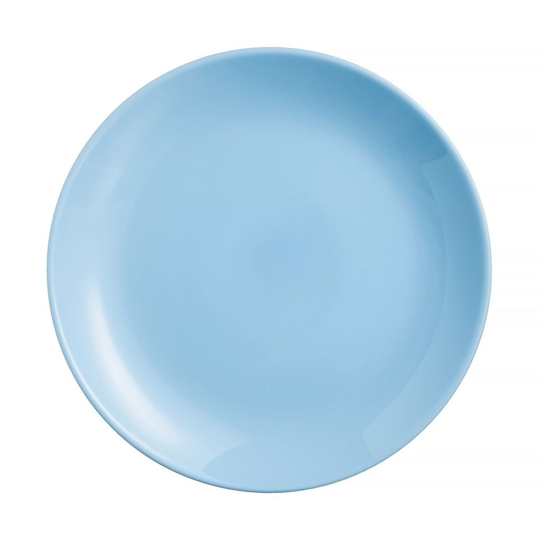 Luminarc dessertbord, rond, 19 cm, blauw, Diwali