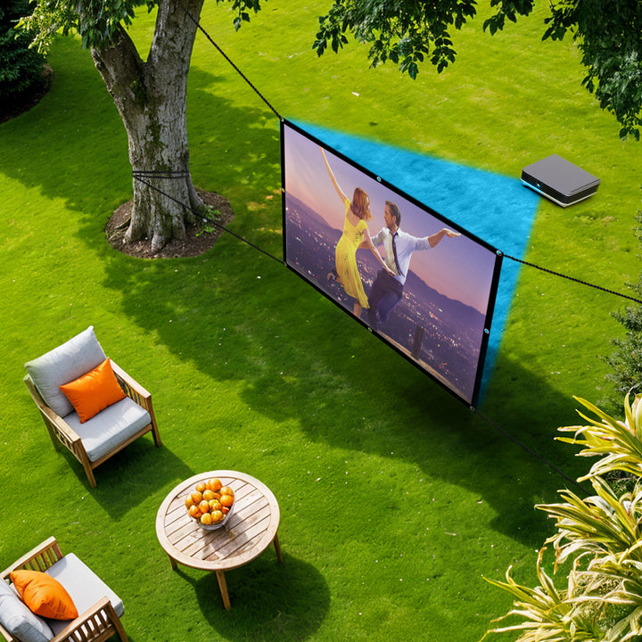 Ecran de projection Maclean, 84", 175x131cm, cadre 25mm 4:3, crochets de tension, MC-166